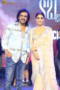 Kabzaa Song Launch attended by Upendra and Shriya Saran