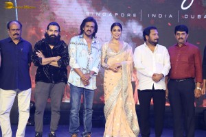 Kabzaa Song Launch attended by Upendra and Shriya Saran