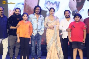 Kabzaa Song Launch attended by Upendra and Shriya Saran