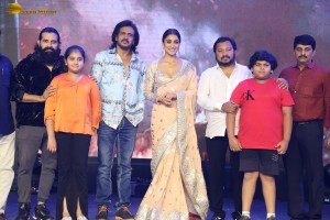 Kabzaa Song Launch attended by Upendra and Shriya Saran
