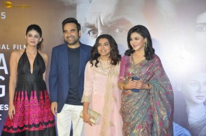 Kadak Singh Screening attended by Pankaj Tripathi, Sanjana Sanghi, Jaya Ahsan, Niharica Raizada, and others