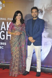 Kadak Singh Screening attended by Pankaj Tripathi, Sanjana Sanghi, Jaya Ahsan, Niharica Raizada, and others