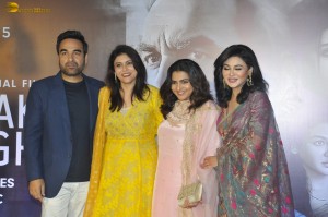 Kadak Singh Screening attended by Pankaj Tripathi, Sanjana Sanghi, Jaya Ahsan, Niharica Raizada, and others