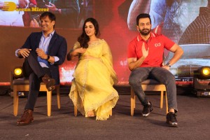 Kaduva trailer launch attended by Prithviraj Sukumaran, Vivek Oberoi and Samyukta Menon