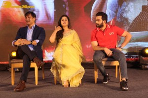 Kaduva trailer launch attended by Prithviraj Sukumaran, Vivek Oberoi and Samyukta Menon