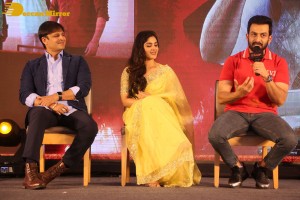 Kaduva trailer launch attended by Prithviraj Sukumaran, Vivek Oberoi and Samyukta Menon