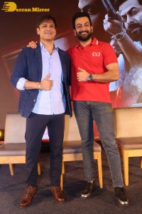 Kaduva trailer launch attended by Prithviraj Sukumaran, Vivek Oberoi and Samyukta Menon