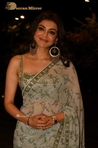 Kajal Aggarwal attending a movie event