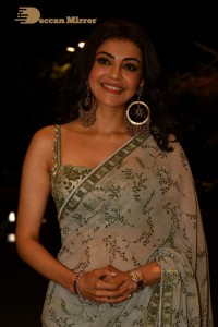 Kajal Aggarwal attending a movie event