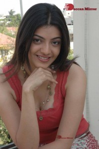 Actress Kajal Aggarwal photoshoot in a pink sleeveless top