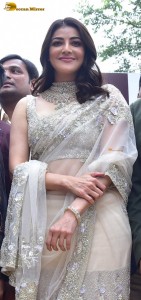 Kajal Aggarwal launches Devi Pavitra Jewellery Store in Kukatpally, Hyderabad