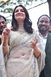 Kajal Aggarwal launches Devi Pavitra Jewellery Store in Kukatpally, Hyderabad