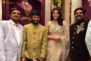 Kajal Aggarwal launches Devi Pavitra Jewellery Store in Kukatpally, Hyderabad