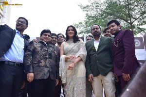 Kajal Aggarwal launches Devi Pavitra Jewellery Store in Kukatpally, Hyderabad