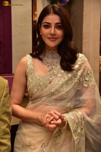 Kajal Aggarwal launches Devi Pavitra Jewellery Store in Kukatpally, Hyderabad
