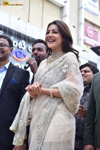 Kajal Aggarwal launches Devi Pavitra Jewellery Store in Kukatpally, Hyderabad