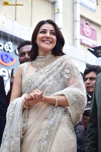 Kajal Aggarwal launches Devi Pavitra Jewellery Store in Kukatpally, Hyderabad