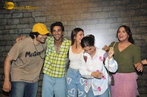 Kandahar Screening in Juhu on June 23, 2023, attended by Ali Fazal, Kriti Kharbanda, and others