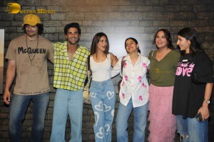 Kandahar Screening in Juhu on June 23, 2023, attended by Ali Fazal, Kriti Kharbanda, and others