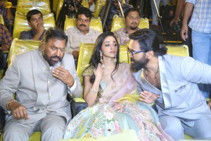 Kannappa Teaser Launch attended by Manchu Vishnu, Mohan Babu, Sarathkumar, Preity Mukhundhan, Madhubala, and others