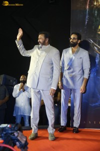 Kannappa Teaser Launch attended by Manchu Vishnu, Mohan Babu, Sarathkumar, Preity Mukhundhan, Madhubala, and others