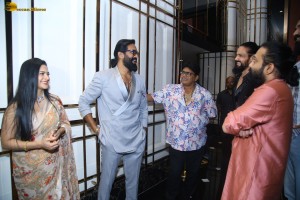 Kannappa Teaser Launch attended by Manchu Vishnu, Mohan Babu, Sarathkumar, Preity Mukhundhan, Madhubala, and others