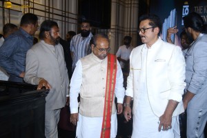 Kannappa Teaser Launch attended by Manchu Vishnu, Mohan Babu, Sarathkumar, Preity Mukhundhan, Madhubala, and others