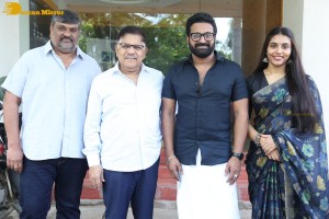Kantara press meet attended by Rishab Shetty, Sapthami Gowda and Allu Aravind