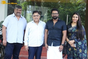 Kantara press meet attended by Rishab Shetty, Sapthami Gowda and Allu Aravind