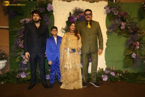 Karan Deol and Drisha Acharya’s Wedding Reception attended by Sunny Deol, Bobby Deol, Dharmendra, Salman Khan, Aamir Khan, Shatrughan Sinha and others