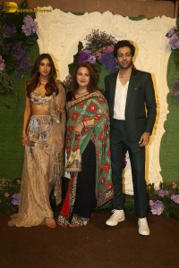 Karan Deol and Drisha Acharya’s Wedding Reception attended by Sunny Deol, Bobby Deol, Dharmendra, Salman Khan, Aamir Khan, Shatrughan Sinha and others