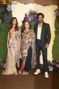 Karan Deol and Drisha Acharya’s Wedding Reception attended by Sunny Deol, Bobby Deol, Dharmendra, Salman Khan, Aamir Khan, Shatrughan Sinha and others