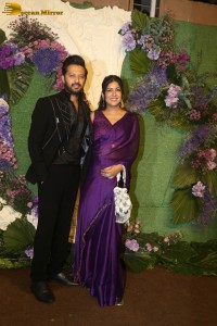 Karan Deol and Drisha Acharya’s Wedding Reception attended by Sunny Deol, Bobby Deol, Dharmendra, Salman Khan, Aamir Khan, Shatrughan Sinha and others