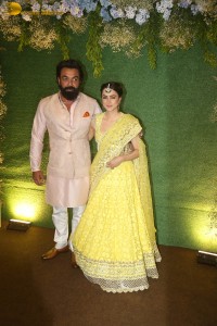 Karan Deol and Drisha Acharya’s Sangeet Ceremony attended by Sunny Deol, Bobby Deol, Dharmendra, and others