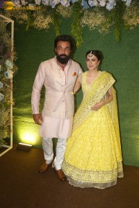 Karan Deol and Drisha Acharya’s Sangeet Ceremony attended by Sunny Deol, Bobby Deol, Dharmendra, and others