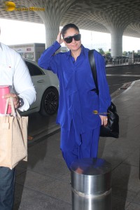 bollywood actress Kareena Kapoor in a blue dress