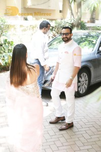 Kareena Kapoor and Saif Ali Khan at Ranbir Kapoor and Alia Bhatt’s Wedding