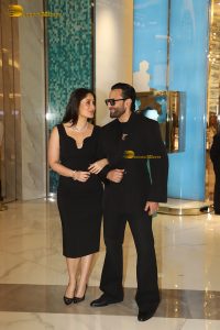 Saif Ali Khan and his wife Kareena Kapoor visit Tiffany store at Jio World Plaza