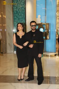 Saif Ali Khan and his wife Kareena Kapoor visit Tiffany store at Jio World Plaza