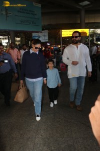 Saif ali khan and kareena kapoor seen at mumbai airport on jan 4, 2023