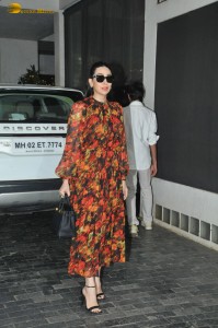 actress Karisma Kapoor beautiful in a floral dress