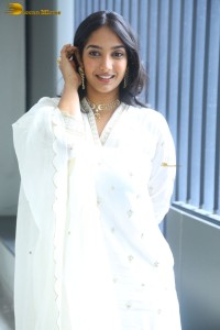 actress karthika muralidharan cute in a white salwar kameez photoshoot
