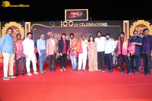 Karthikeya 2 100 Cr Collection Celebration attended by Anupama Parameswaran and Nikhil Siddharth
