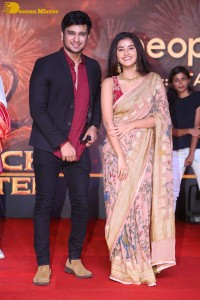 Karthikeya 2 100 Cr Collection Celebration attended by Anupama Parameswaran and Nikhil Siddharth