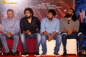 Karthikeya 2 movie team including actors Nikhil Siddhartha and Anupama Parameswaran holds a press meet