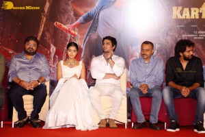 Karthikeya 2 movie team including actors Nikhil Siddhartha and Anupama Parameswaran holds a press meet