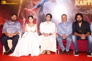 Karthikeya 2 movie team including actors Nikhil Siddhartha and Anupama Parameswaran holds a press meet