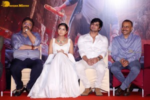 Karthikeya 2 movie team including actors Nikhil Siddhartha and Anupama Parameswaran holds a press meet