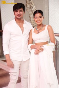 Karthikeya 2 movie team including actors Nikhil Siddhartha and Anupama Parameswaran holds a press meet