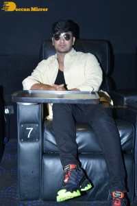 Actors Nikhil Siddharth and Anupama Parameswaran attend the trailer launch of their film Karthikeya 2